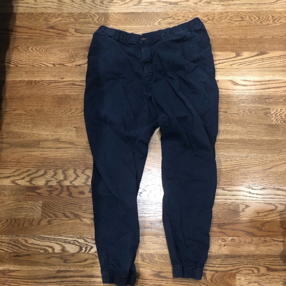 Bearbottom Pants Mens Bearbottom Stretch Jogger Xl3 Navy Poshmark